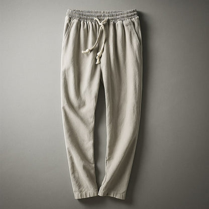 Matteo Cotton Drawstring Pants