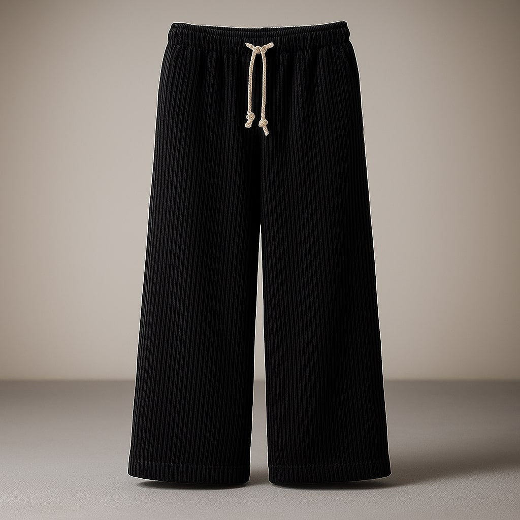 Marco Ribbed Cotton Trousers