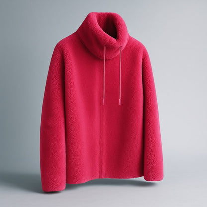 Lucia Fleece Zip Coat