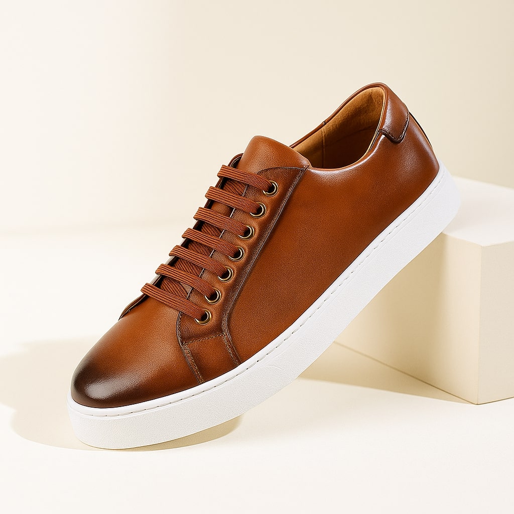 Alessio Leather Sneakers
