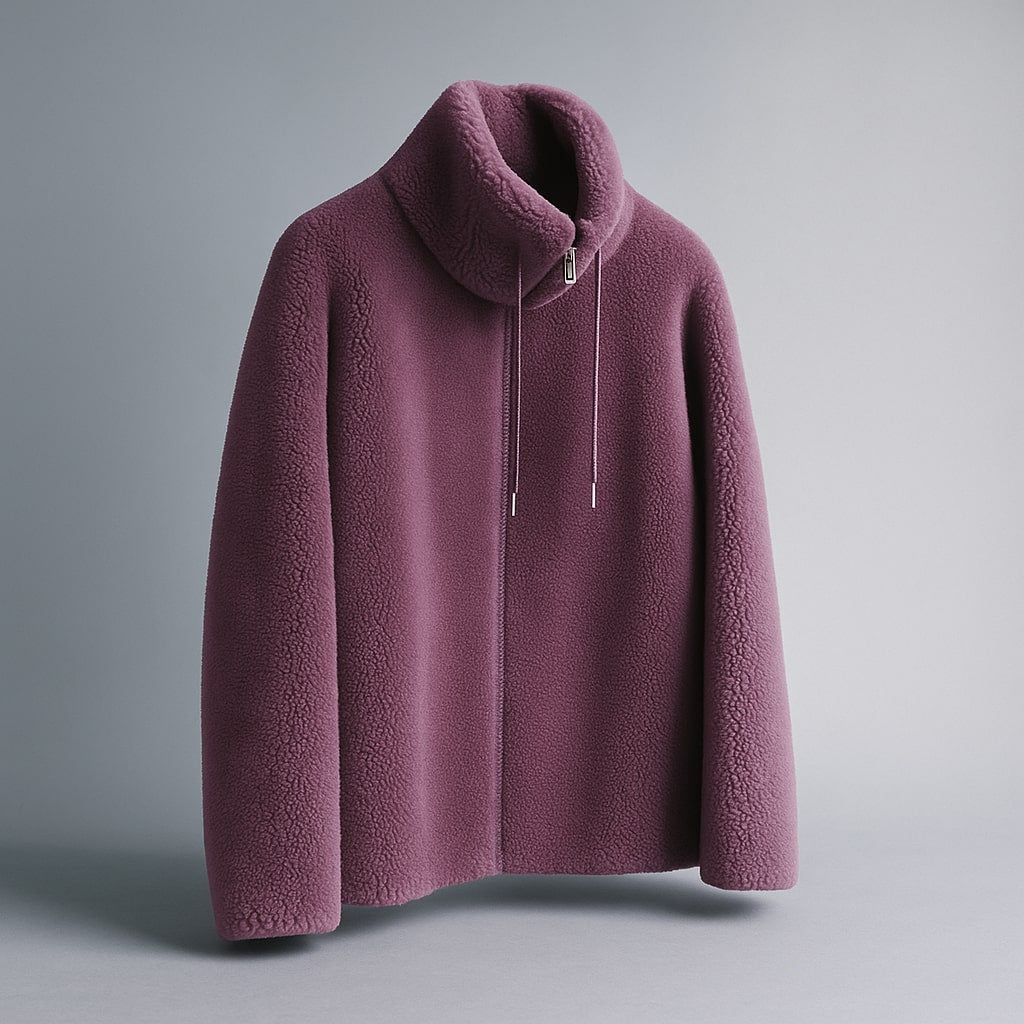 Lucia Fleece Zip Coat