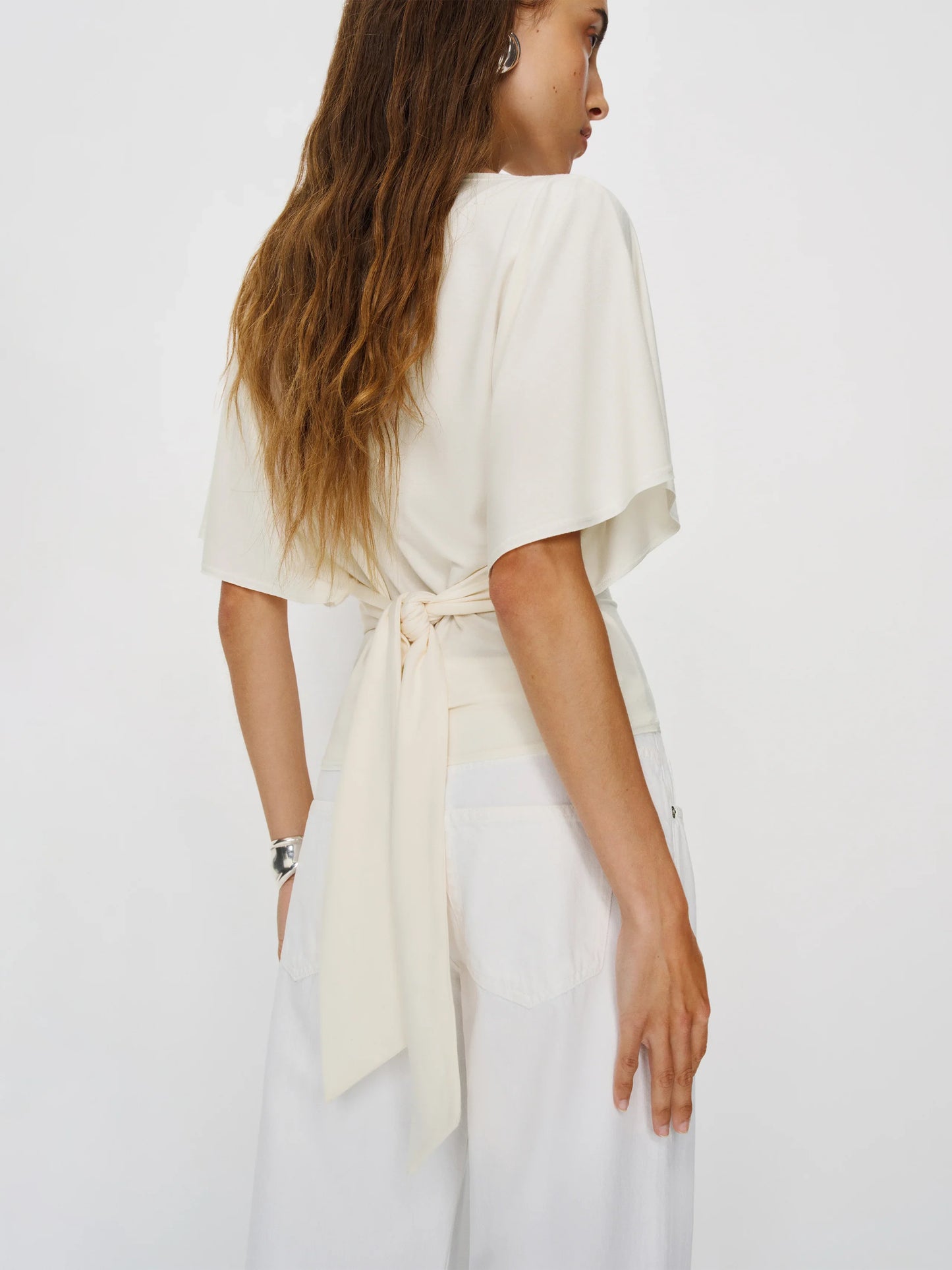Luna Tie-Back Blouse
