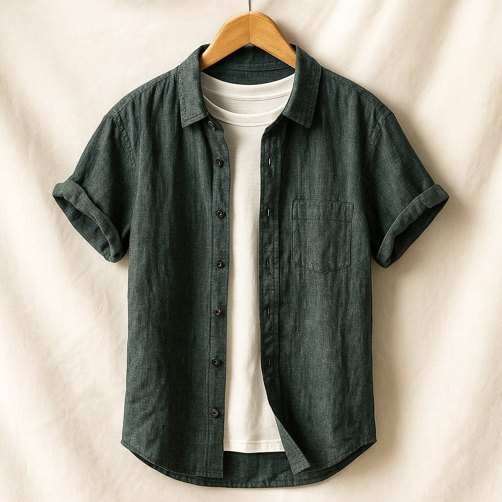 Nico Linen Short Sleeve Shirt
