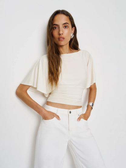 Luna Tie-Back Blouse
