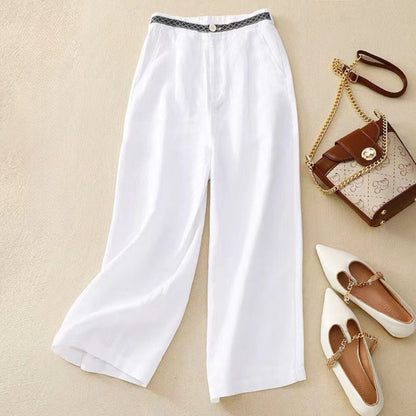 Inès Wide-Leg Summer Pants