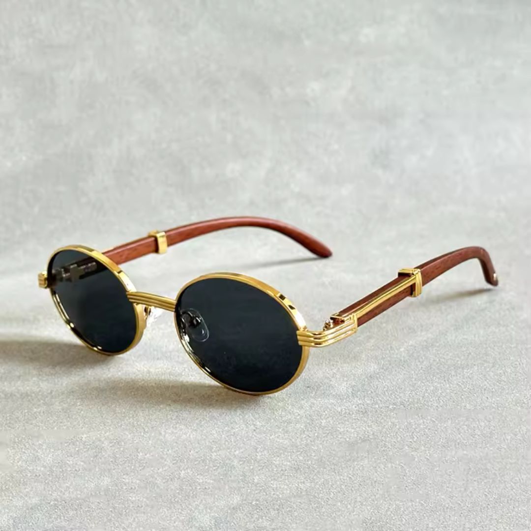 Alphonse Vintage Oval Sunglasses