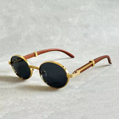 Alphonse Vintage Oval Sunglasses