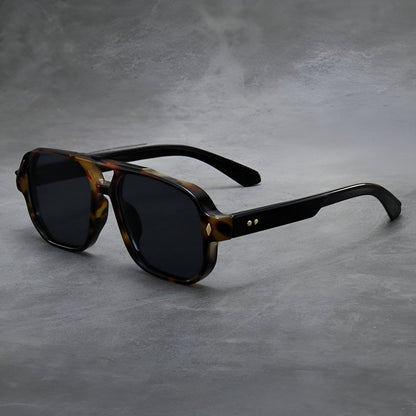 Luciano Retro Aviator Sunglasses