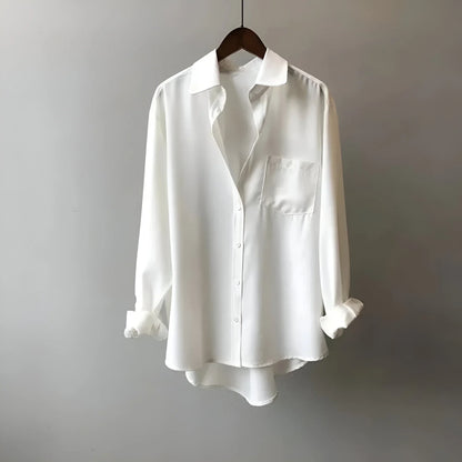 Lucia Silky Button Shirt