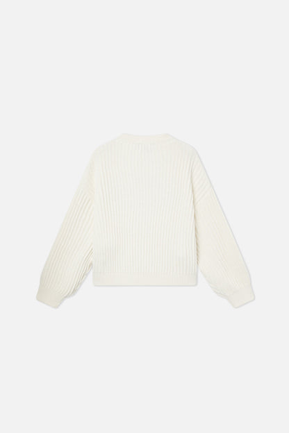 Massimo Ribbed Knit Sweater