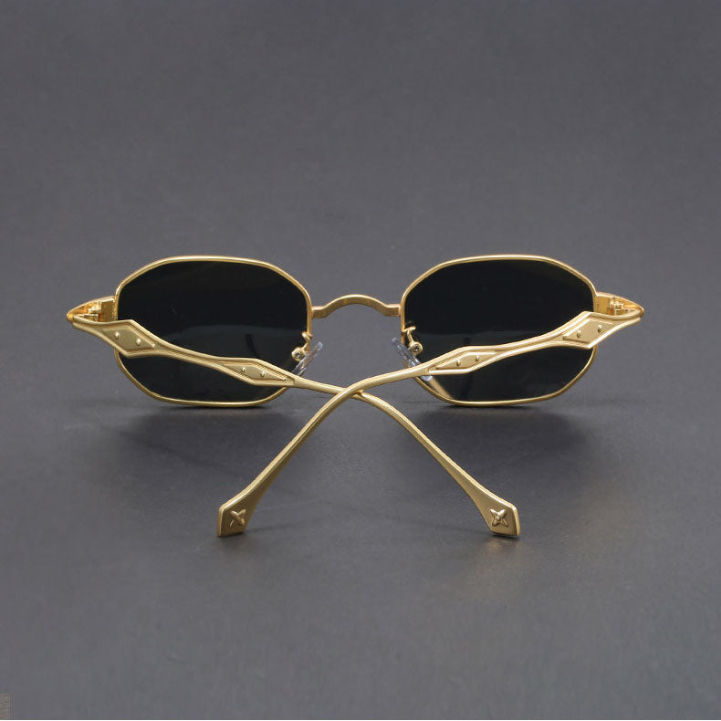 Sebastien Sculpted Metal Sunglasses