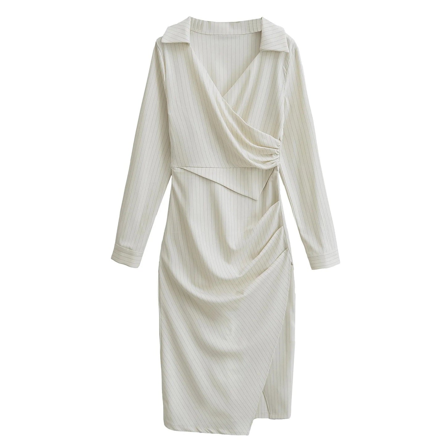 Alessandra Wrap Midi Dress