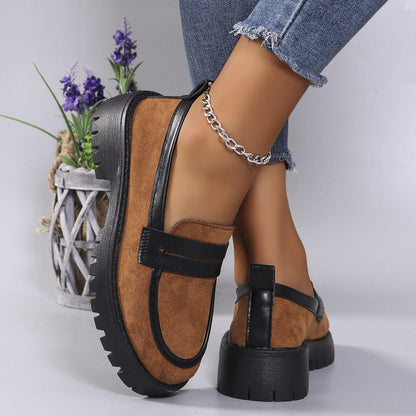 Marcella Leopard Print Loafers