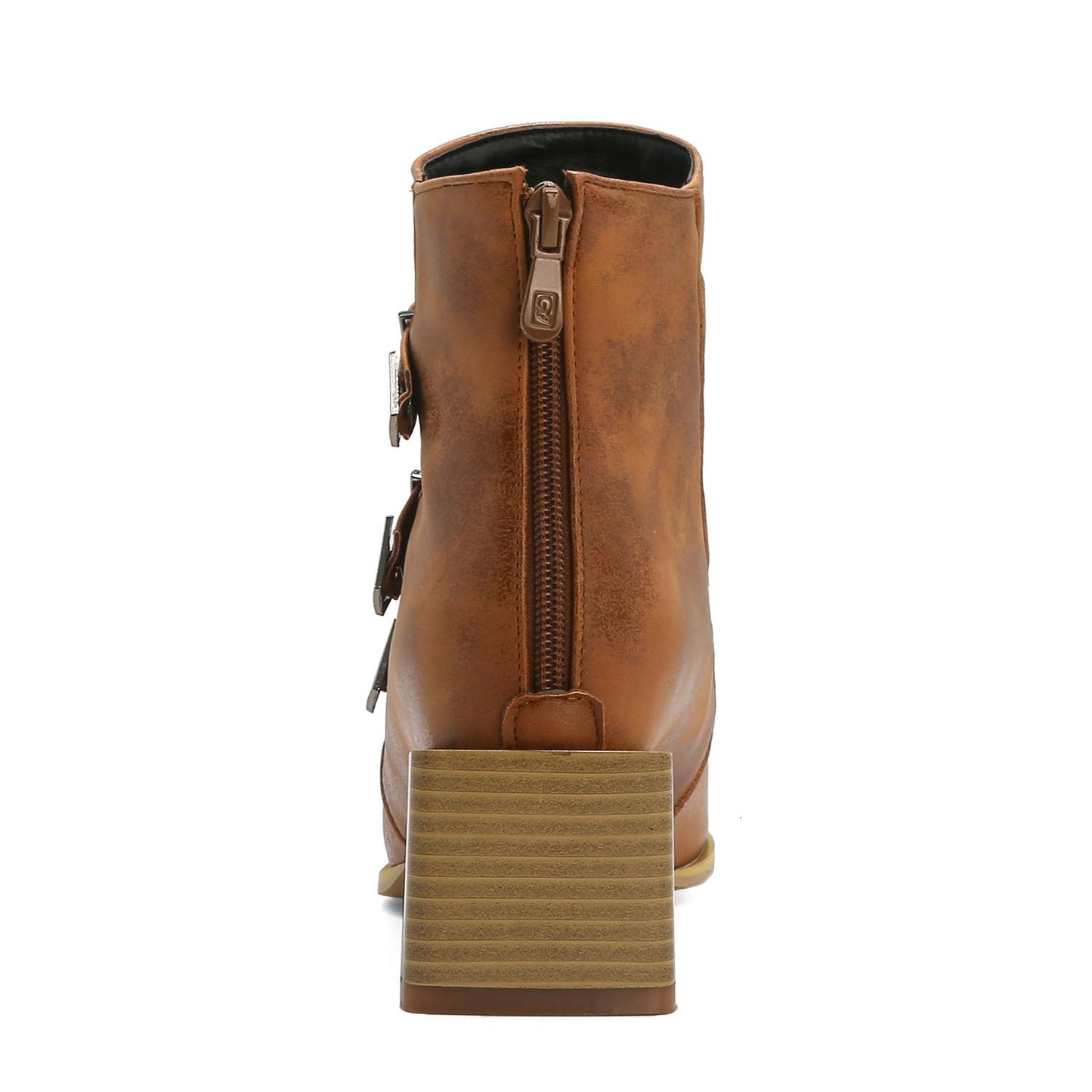 Elodie Buckle Ankle Boots