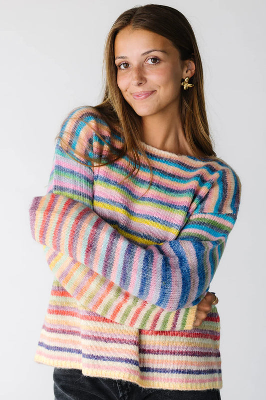 Aurora Stripe Sweater