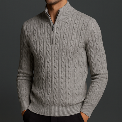 Savren Wool Quarter-Zip