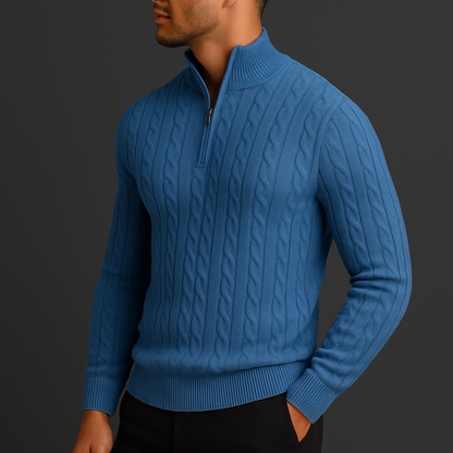 Savren Wool Quarter-Zip