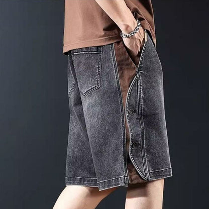 Dario Retro Button Shorts