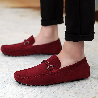 Leonardo Suede Bit Loafers