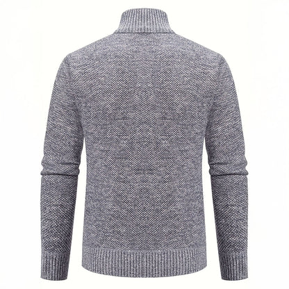 Matteo Knit Zip Sweater