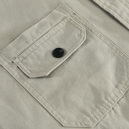 Matteo Cotton Utility Shirt
