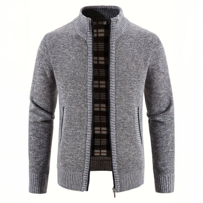 Matteo Knit Zip Sweater