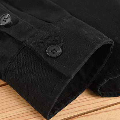 Matteo Cotton Utility Shirt