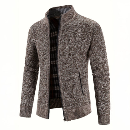 Matteo Knit Zip Sweater