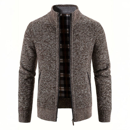 Matteo Knit Zip Sweater