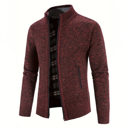 Matteo Knit Zip Sweater