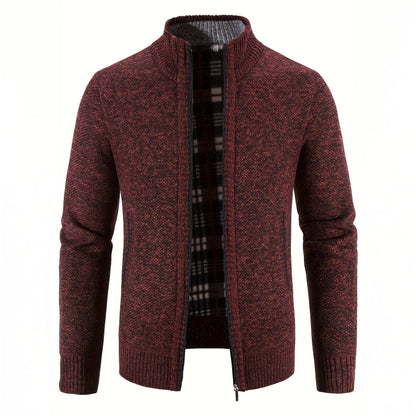 Matteo Knit Zip Sweater
