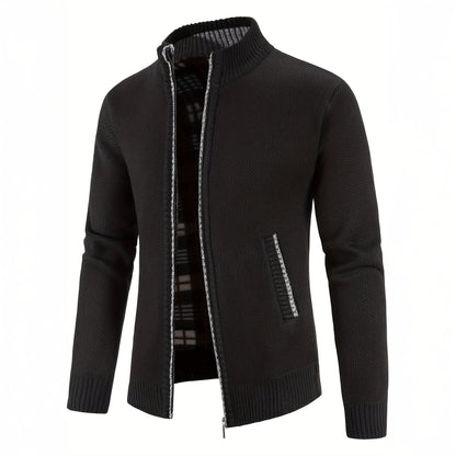 Matteo Knit Zip Sweater