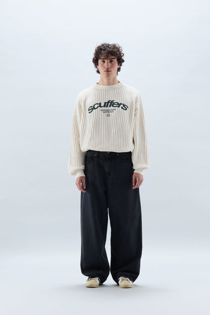 Massimo Ribbed Knit Sweater
