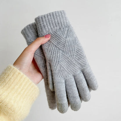Soft Knit Winter Gloves