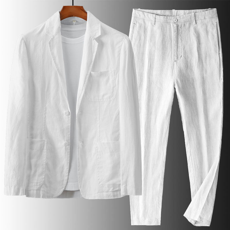 Enrico Linen Suit Set