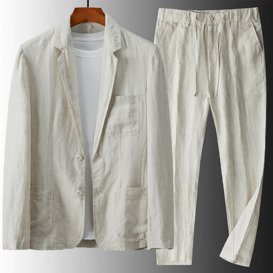 Enrico Linen Suit Set