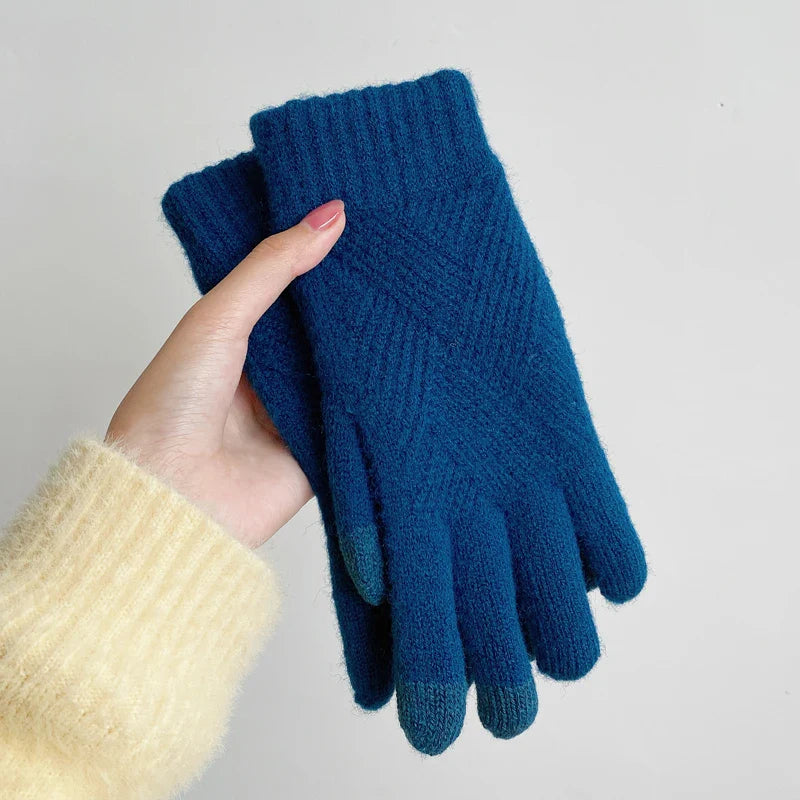 Soft Knit Winter Gloves