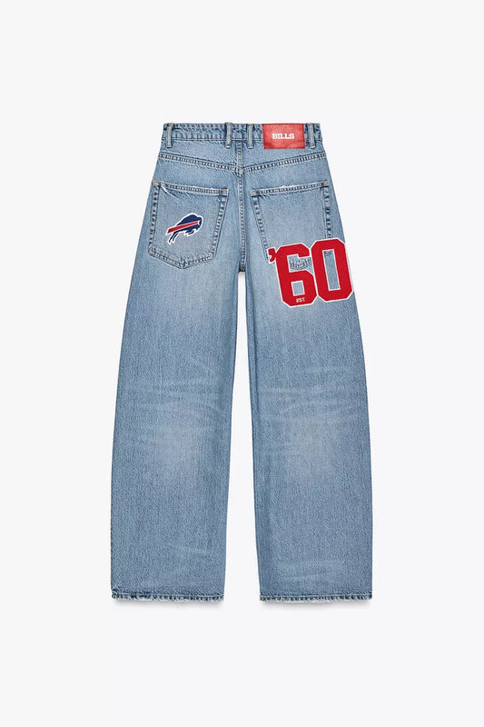 Gridiron Vintage Baggy Jeans