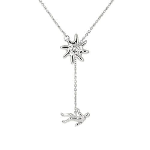 Falling Star Pendant Necklace