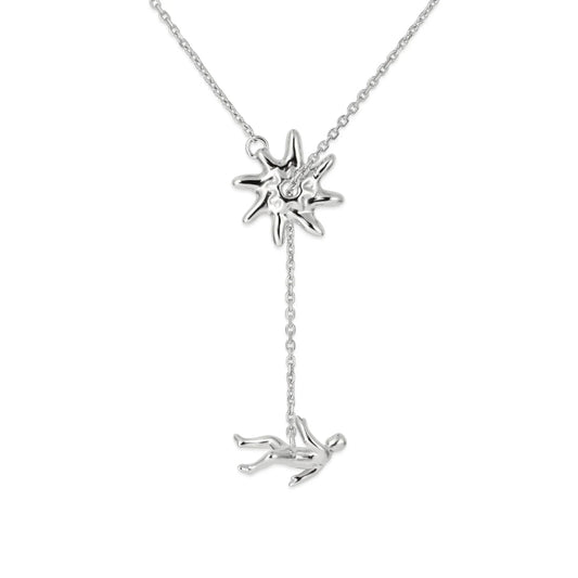 Falling Star Pendant Necklace