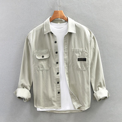 Matteo Cotton Utility Shirt