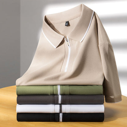 Thiago Zip Polo Shirt