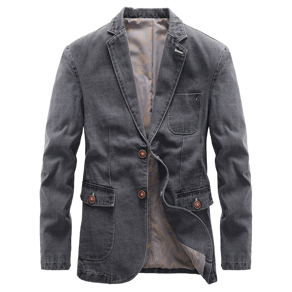 Alessio Cotton Twill Blazer