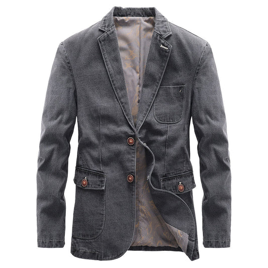 Alessio Cotton Twill Blazer