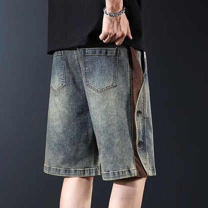 Dario Retro Button Shorts