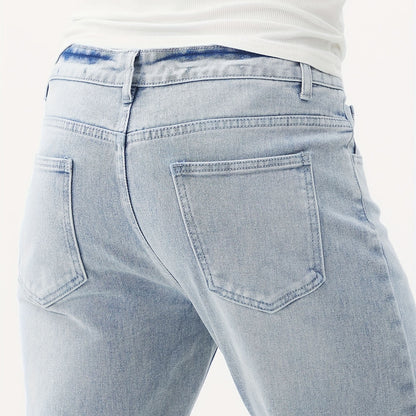 Thiago Tapered Cotton Jeans