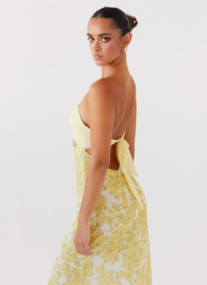 Sunlace Daffodil Maxi Dress