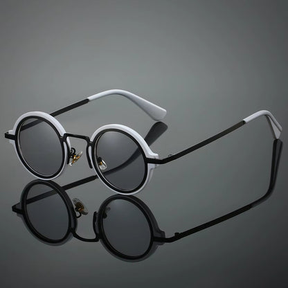 Enzo Vintage Round Sunglasses