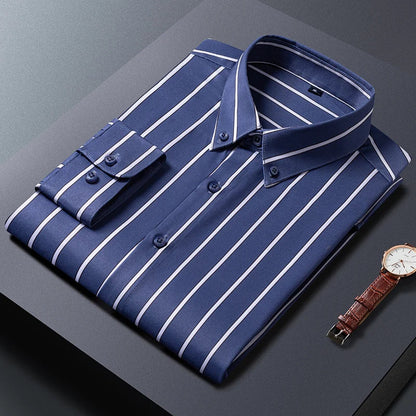 Givalli - Elegant Striped Men's Shirt
