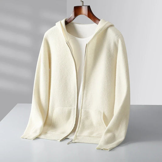 Cavani Cashmere Zip Hoodie